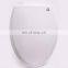 Bathroom modern siphon flushing white ceramic one piece toilet cover