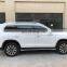 Chrome Door Visor Side Window Deflector Shade Sun Rain Shield Silver Strips Guard for ROEWE RX8