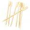Nature bamboo paddle picks skewers appetizers boat oar food fruit kabobs toothpicks 4inch shish kabob bamboo sticks