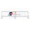 Galvanized steel heavy duty metal safety Crowd Control Barrier