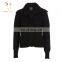 Jacket Style Full Zip Cable Kint Cashmere Sweater Cardigan