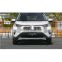 For TOYOTA RAV4 2019 2020 2021+ Front & Rear Bumper Guard Plate Protector Anti-impact Stainless Steel Auto Accessories