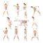 Resistance Bands Exercise Gym Muscle Stretch Training Set Workout Home Yoga Fitness Equipment