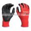 Construction working  good supplier safety full nitrile coating gloves for worker