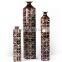 Japanese Style Modern Simple Hand Painted Modern Geometric Black Ceramic Vase Floor Vase for Home Decoration