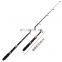 Amazon hot sales mini fishing rod 1m-2.3m glass pocket fishing rod XH super hard  fishing rod