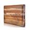 ACACIA Cutting Board Professional Heavy Duty Butcher Block with Juice Groove - Extra Large Organic End Grain Chopping Block