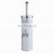 3 piece marble stainless steel soap dispenser toothbrush Holder bathroom accessory with pedal bin