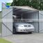 steel prefab folding retractable garage
