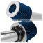 AUSO Blue Air Intake System Kit W/Blue Filter For 03-06 Infiniti G35 High Flow Short Ram