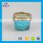 Food Use And Glass Material 120ml Glass Mason Storage Jar With Metal Lid