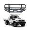 Steel LED Fog Light Front Bumper Bull Bar Pickup for Toyota Land Cruiser 70 series lc79