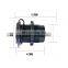 Car and motorcycle modified car multi-function dual USB4.2A voltmeter detection with touch switch 12-24V
