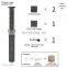 Water resistance motorized socket with USB fast charger and universal outlets