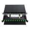 1U 19'' Sliding Type Rack mount Fiber Optic 12 Port Patch Panel Optical SC FOPP