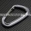 JRSGS Customized 22KN Carabiner Outdoor Activity Hooks Hammock Carabiner Clip Aluminum Wire Gate Snap Hook S7102S