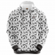 Customized Sublimation Black and White Hoodie with High Quality