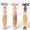 Nature  Bamboo Handle  Matte Rose Gold Razor Face  Shaving Safety Razor