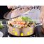 China stainless steel pots and pans soup hotpot stainless steel casserole rotating pot