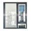 Glass built-in windows with shutters aluminum casement  system window Famous Chinese window brands