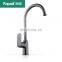 Hot and cold kitchen faucet mixer gun metal stainless steel single handle kitchen faucet