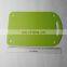 Non Slip Color Coded Hanging Plastic Chopping Cutting board