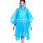 Custom Waterproof Blank PVC Plastic Rain Coat for Promotion Gift