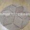 Hot Sale Vintage Boho Seagrass Rug Rustic Style Natural Brown Straw Floor Mat Carpet Vietnam Manufacturer