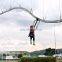 Customized Roller Coaster Zip line For Amusement Park
