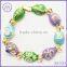 Easter Day Hand Crafted Faberge Egg Style Enamel Russian Egg Bracelet For Women