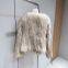 New Raccoon Fur Encrypted Double-sided Woven Fur Coat for Women's Fashionable Young Style Fur Coat