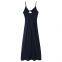 2025 summer new women's clothing European and American style fashionable casual simple slim bead dress
