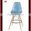 classic furniture plastic wood modern bar chair