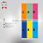 Lockers con puertas colores 3 cuerpos doble 15 puertas casilleros lockers metalicos industrial