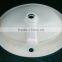 Chinese washroom white ceramic under counter basin W5000