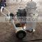 High Oil Yield continuous hydraulic oil cleaning machine with washing materials