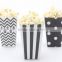 Popcorn Treat Boxes Chevron Striped Polka Dot Spots Birthday Party Favor Loot Paper Bags