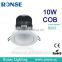 Ronse 2015 popular recessed led cob downlight 10W(TH01F10C 10W)