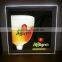 High brightness uniqueness slim LED advertising crystal light box