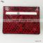 giveaways gift genuine python leather card holder custom clear cover with catalogue superstar ID card holder