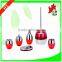 4pcs palstic bathroom accessory