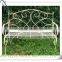 LC-89004 HOT Unique metal iron park garden public bench