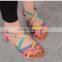 Brand new soft sole flat sandals women fashion flat summer sandals 2014 for women with high quality XT-DA0740