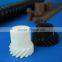 Various transmission pinion cnc machined tooth gear wheels nylon plastic crown gear