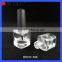 Clear Glass Nail Polish Bottle with White Cap Packaging,Clear Nail Polish Bottle with White Cap