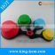 Collapsible silicone measuring spoon set in round and square shape