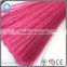 Solid level shiny pink PP plastic fiber filament in size 0.25mm for washing brush