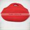 Insulated neoprene lunch bag, available in various sizes, colors and materials