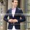 New Pure 100% Polyester stylish mans Navy Blue Slim Fit Blazer men