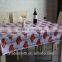PVC tablecloth with package edges